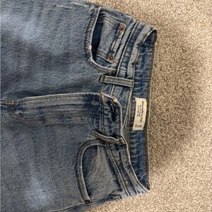 Abercrombie & Fitch High Rise Blue Jeans